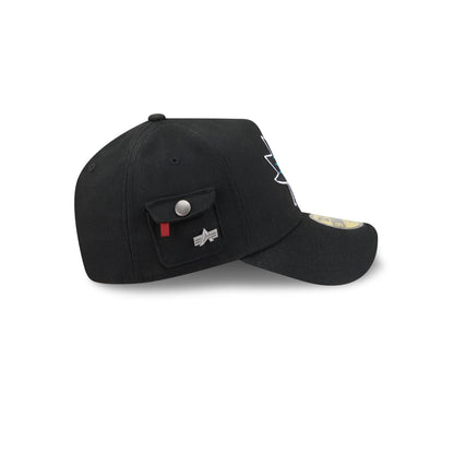 Alpha Industries x San Jose Sharks 59FORTY A-Frame Fitted Hat