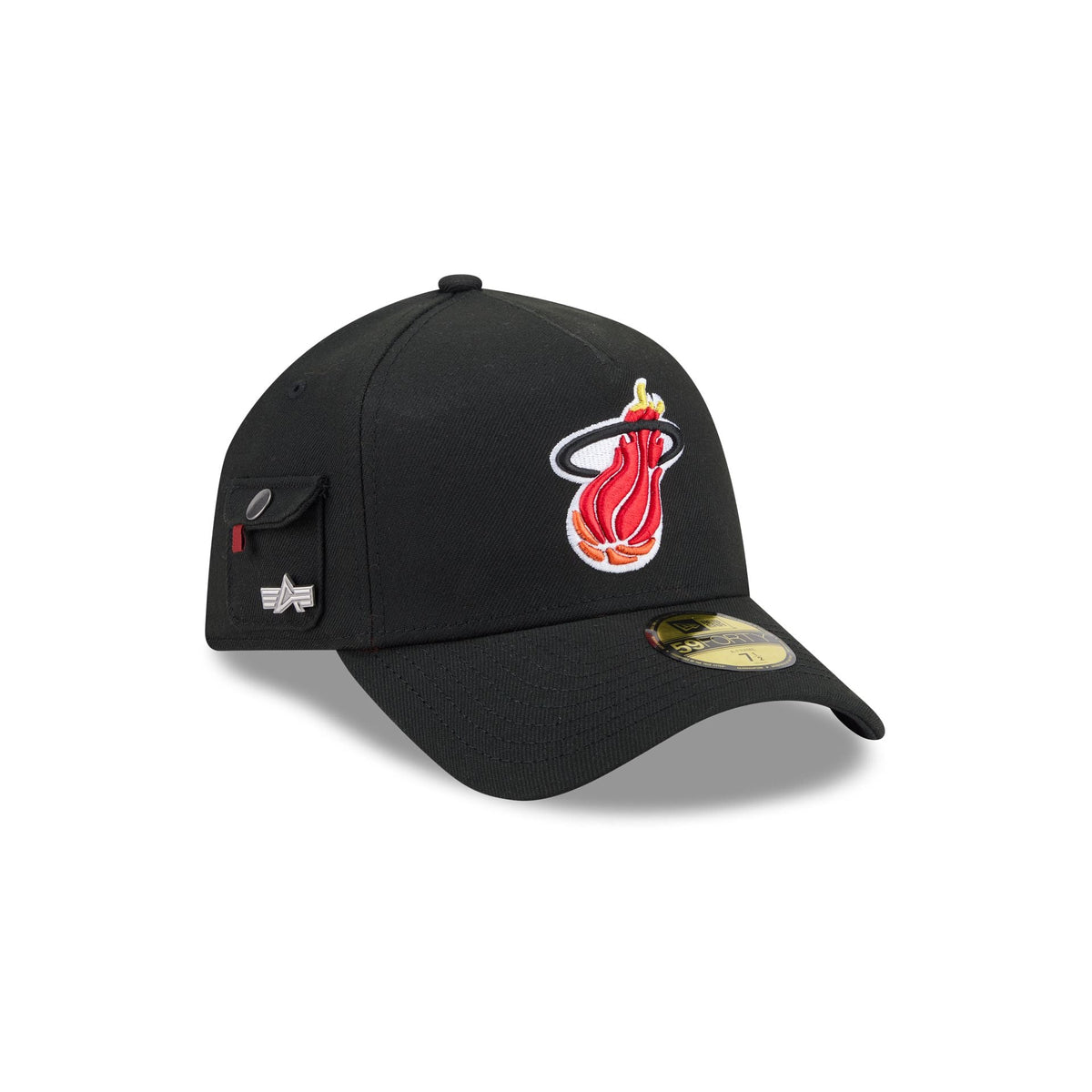 Alpha Industries x Miami Heat 59FORTY A-Frame Fitted Hat