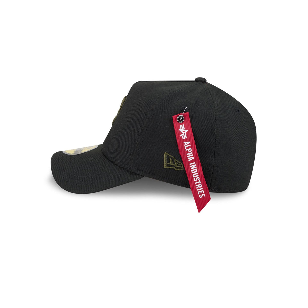Alpha Industries x New York Knicks Black 59FORTY A-Frame Fitted Hat