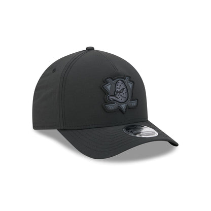 Alpha Industries x Anaheim Ducks Nylon Black 9FORTY M-Crown A-Frame Snapback Hat