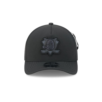 Alpha Industries x Anaheim Ducks Nylon Black 9FORTY M-Crown A-Frame Snapback Hat