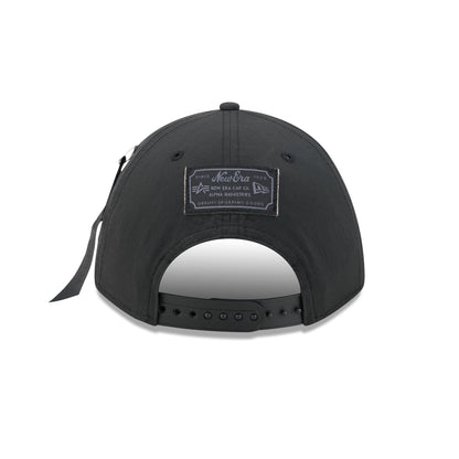 Alpha Industries x Anaheim Ducks Nylon Black 9FORTY M-Crown A-Frame Snapback Hat