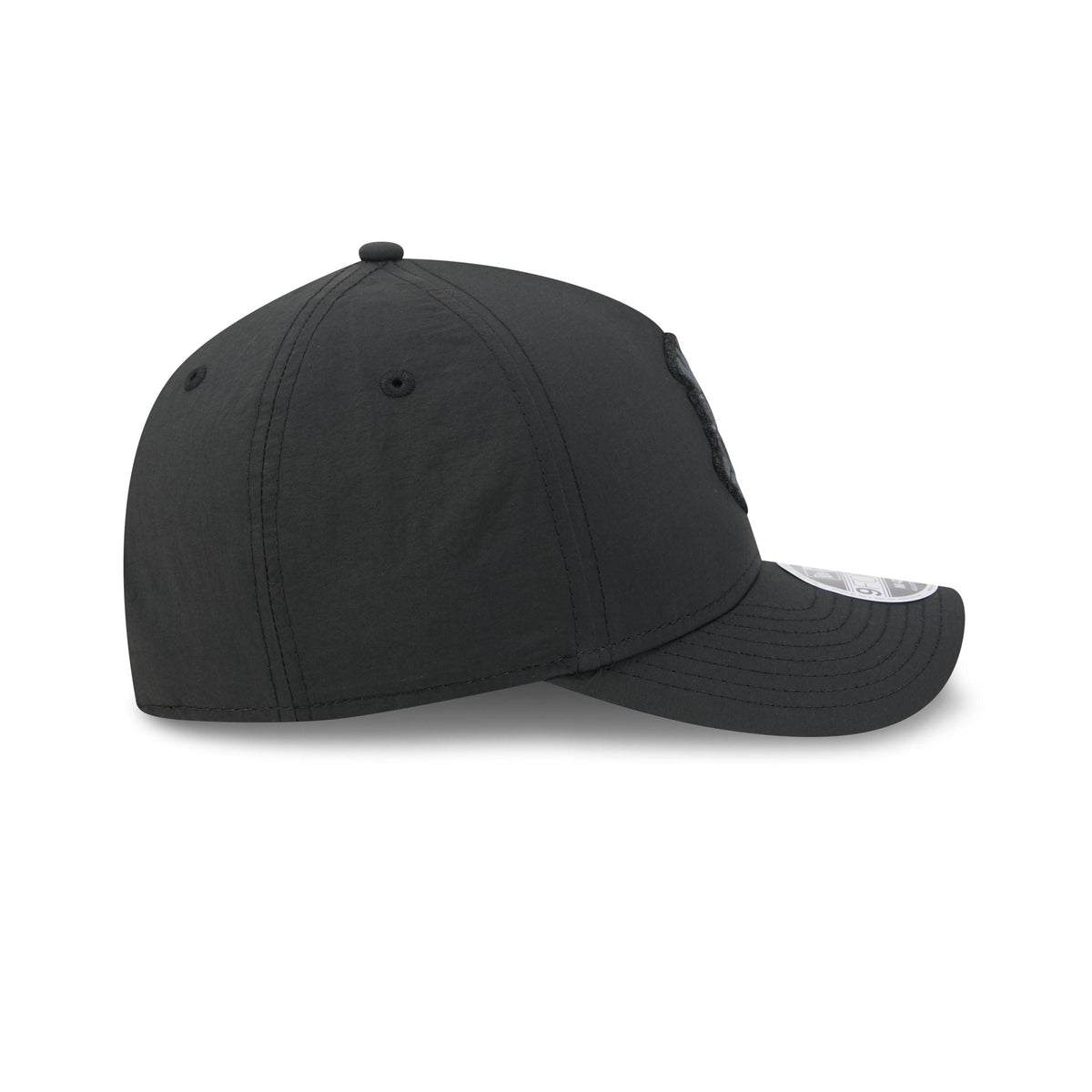 Alpha Industries x Golden State Warriors Nylon Black 9FORTY M-Crown A-Frame Snapback Hat