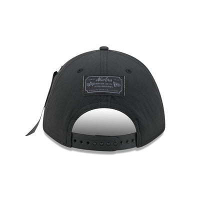 Alpha Industries x Miami Heat Nylon Black 9FORTY M-Crown A-Frame Snapback Hat
