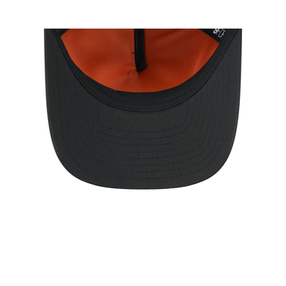 Alpha Industries x New York Knicks Nylon Black 9FORTY M-Crown A-Frame Snapback Hat