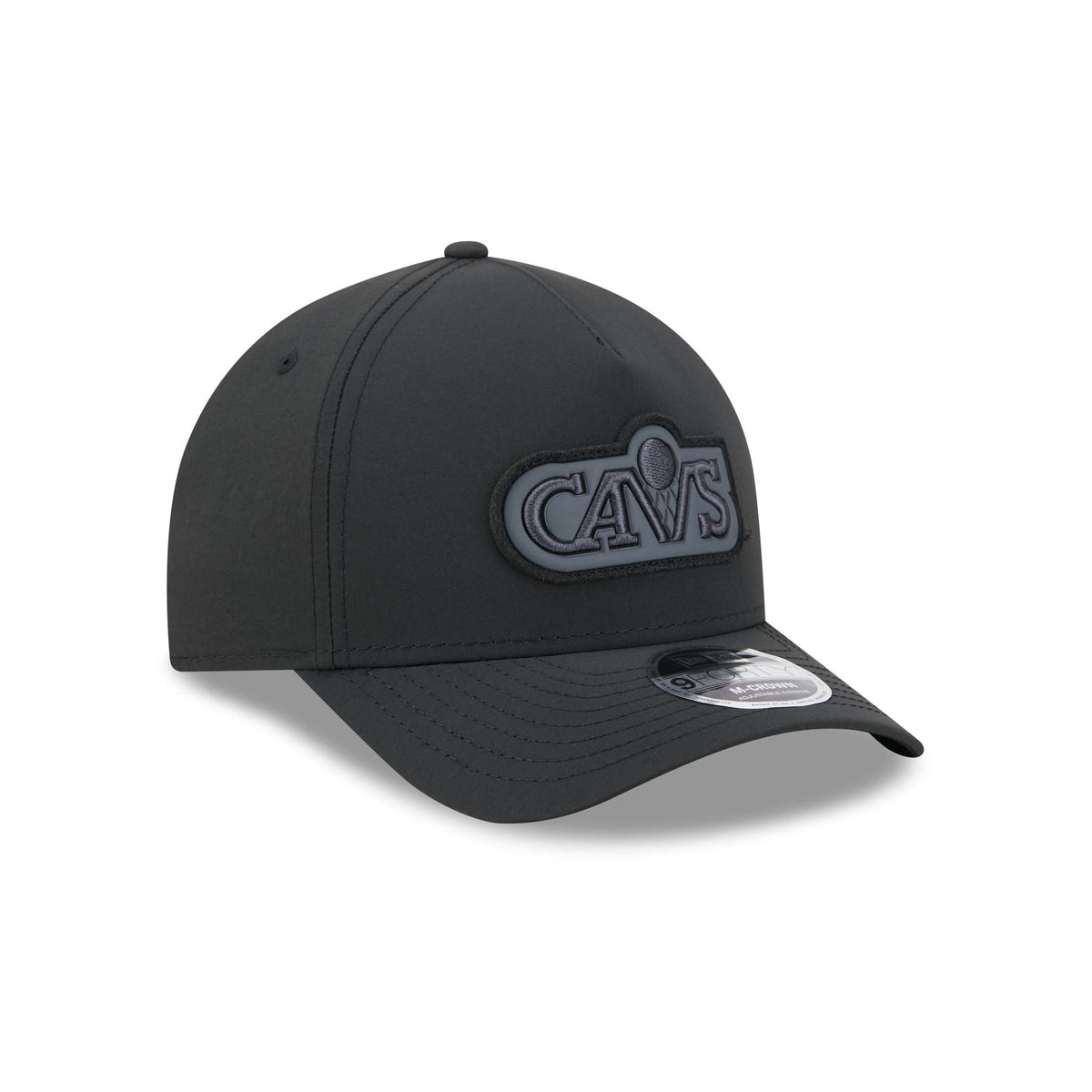 Alpha Industries x Cleveland Cavaliers Nylon Black 9FORTY M-Crown A-Frame Snapback Hat