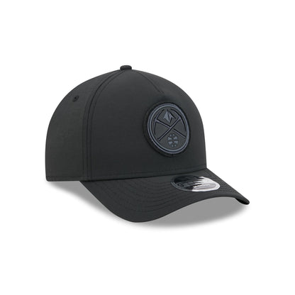 Alpha Industries x Denver Nuggets Nylon Black 9FORTY M-Crown A-Frame Snapback Hat