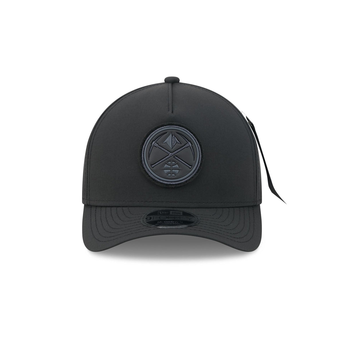 Alpha Industries x Denver Nuggets Nylon Black 9FORTY M-Crown A-Frame Snapback Hat