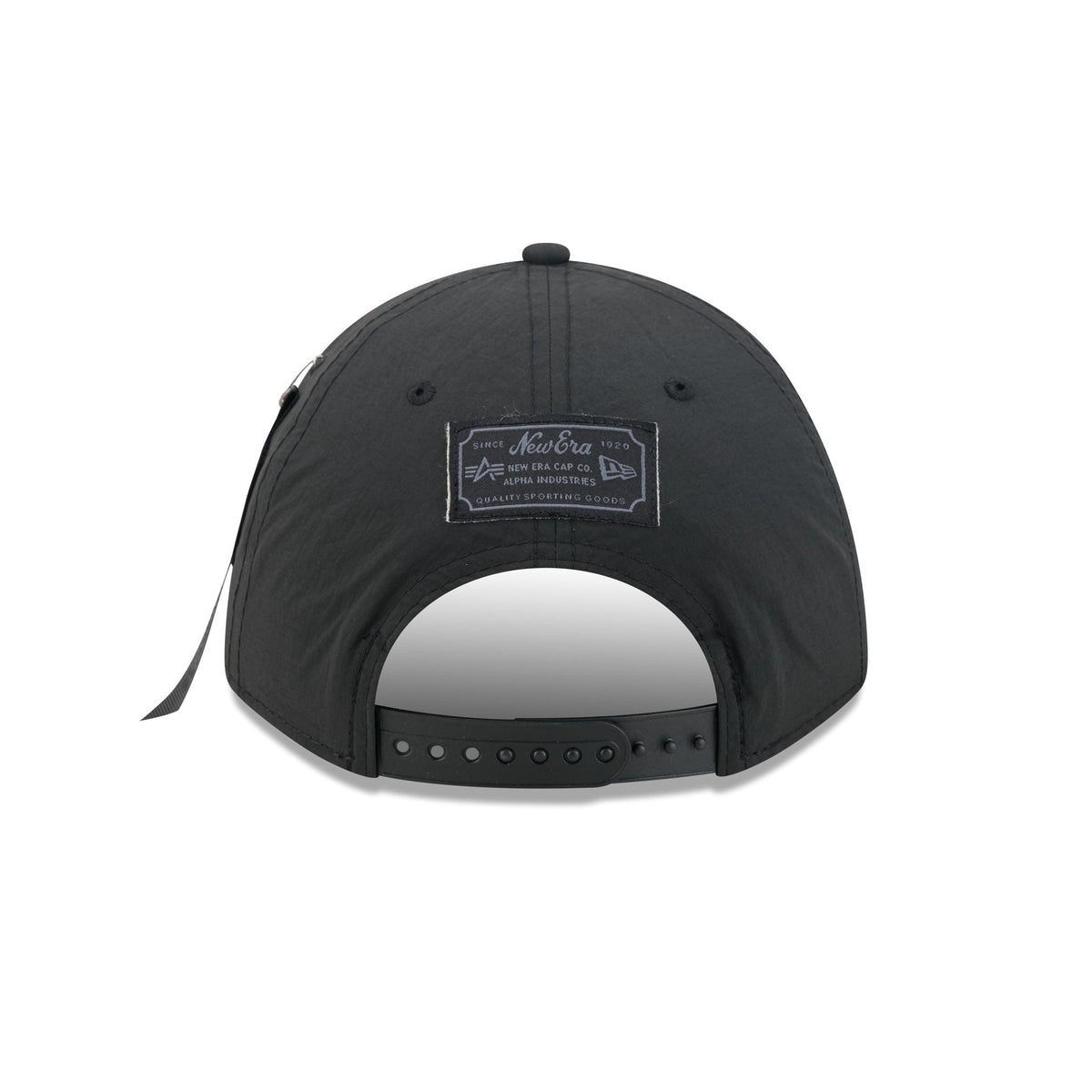 Alpha Industries x Montreal Canadiens Nylon Black 9FORTY M-Crown A-Frame Snapback Hat