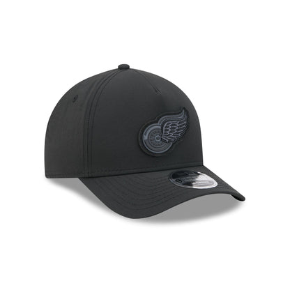 Alpha Industries x Detroit Red Wings Nylon Black 9FORTY M-Crown A-Frame Snapback Hat