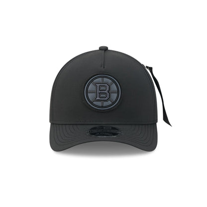 Alpha Industries x Boston Bruins Nylon Black 9FORTY M-Crown A-Frame Snapback Hat