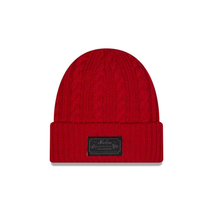 Alpha Industries x Detroit Red Wings Cable Knit Hat