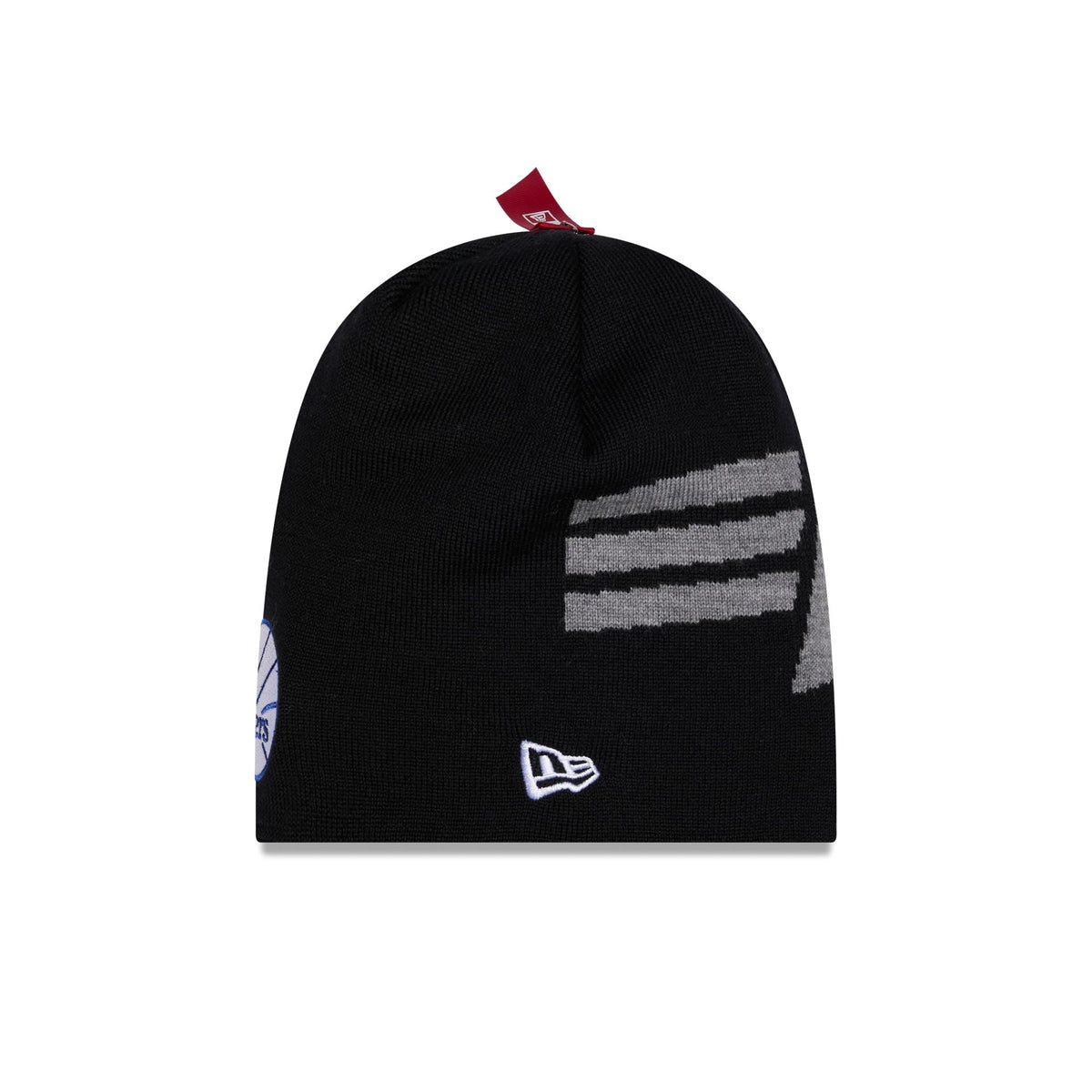 Alpha Industries x Philadelphia 76ers Black Beanie Hat