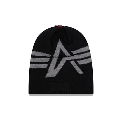 Alpha Industries x Vancouver Grizzlies Black Beanie Hat