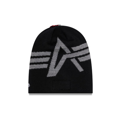 Alpha Industries x Denver Nuggets Black Beanie Hat