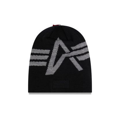 Alpha Industries x Miami Heat Black Beanie Hat