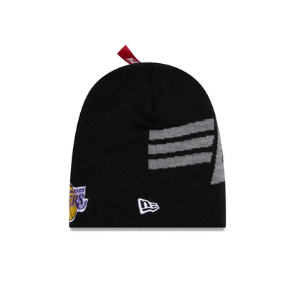 Alpha Industries x Los Angeles Lakers Black Beanie Hat