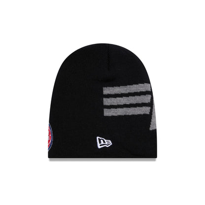 Alpha Industries x Detroit Pistons Black Beanie Hat