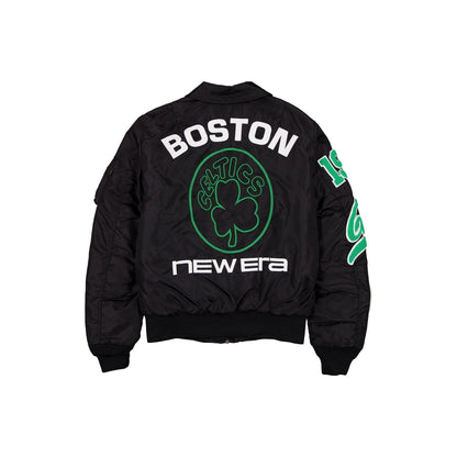 Alpha Industries x Boston Celtics Hardwood Classics MA-1 Flight Jacket