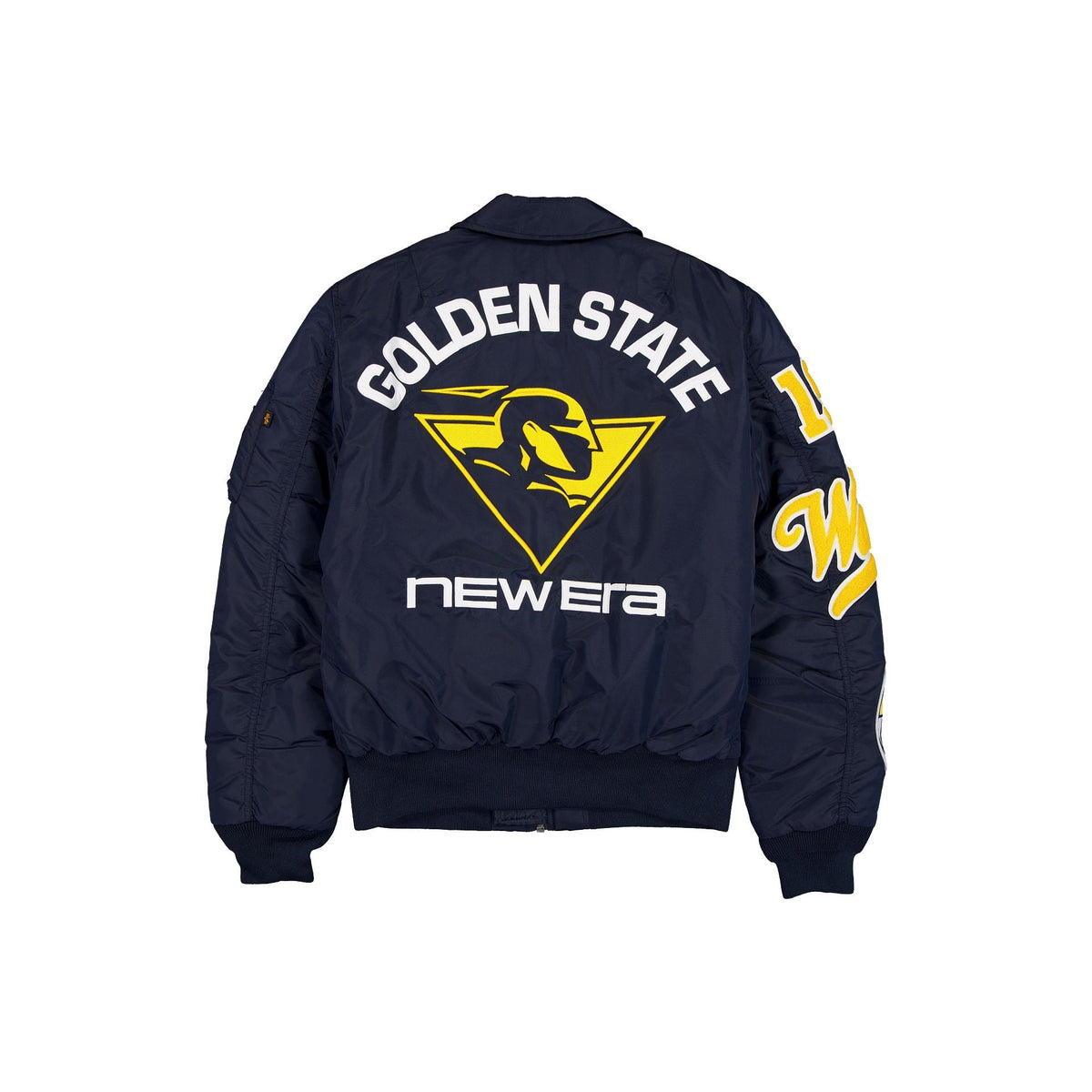 Alpha Industries x Golden State Warriors Hardwood Classics MA-1 Flight Jacket