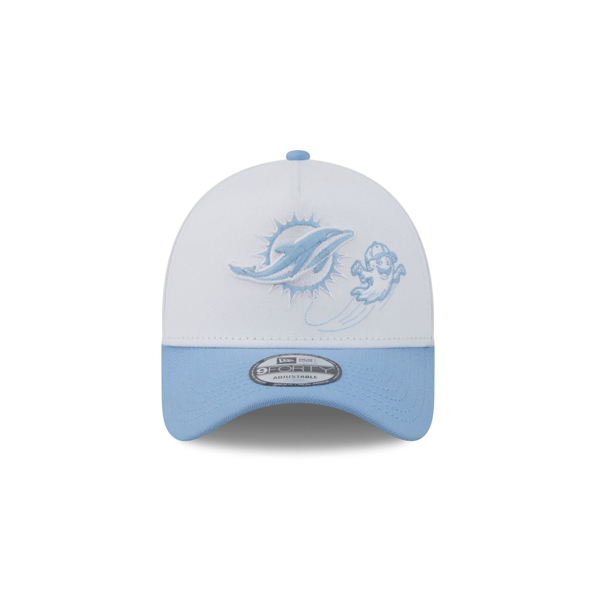 Miami Dolphins Chrome Ghost 9FORTY A-Frame Snapback Hat