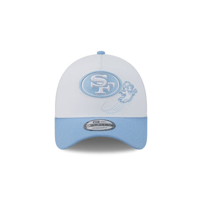 San Francisco 49ers Chrome Ghost 9FORTY A-Frame Snapback Hat