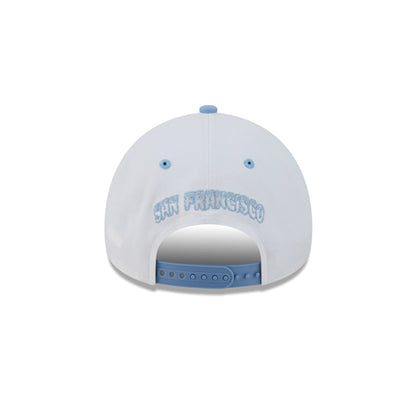 San Francisco 49ers Chrome Ghost 9FORTY A-Frame Snapback Hat