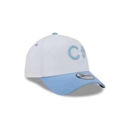 Chicago Cubs Chrome Ghost 9FORTY A-Frame Snapback Hat
