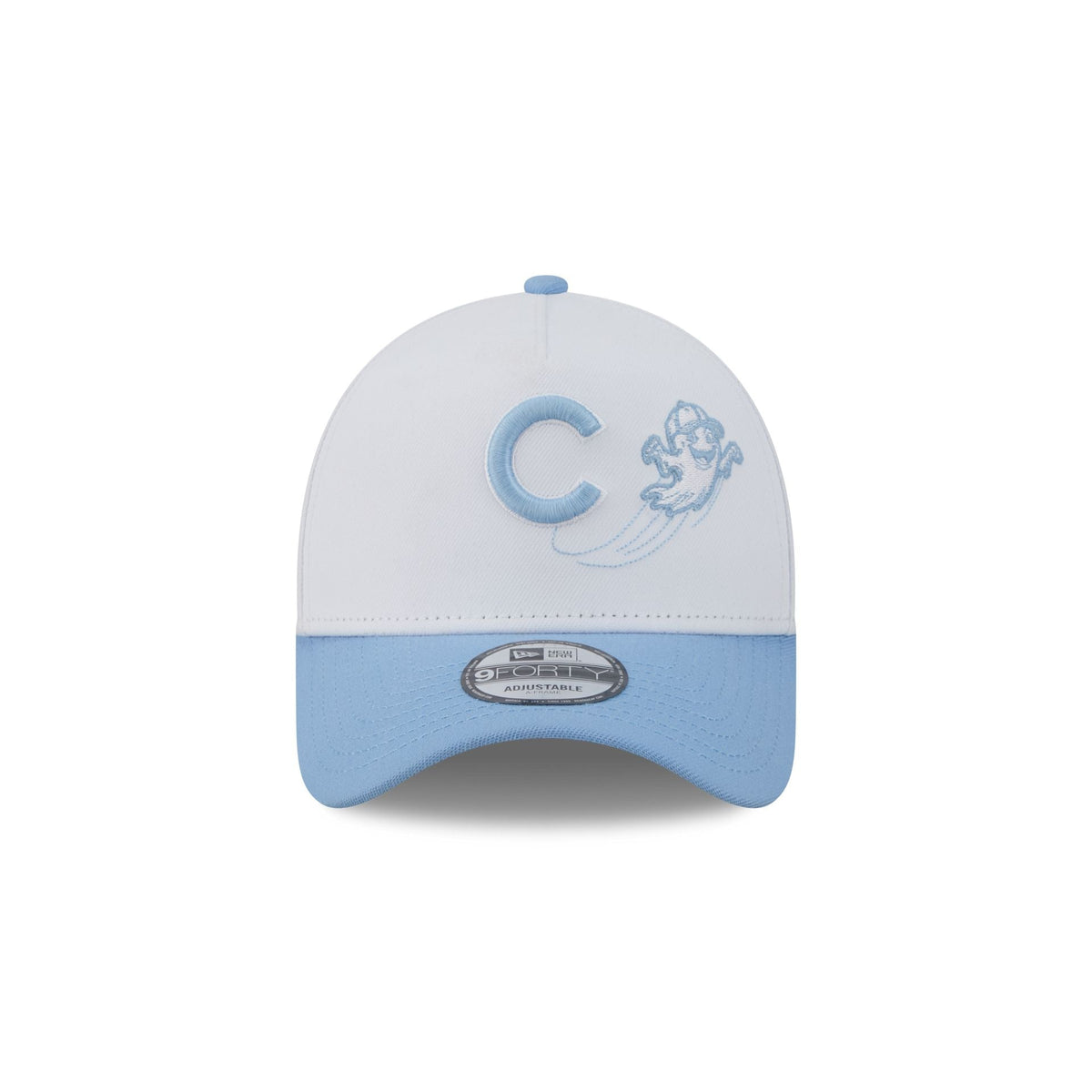 Chicago Cubs Chrome Ghost 9FORTY A-Frame Snapback Hat