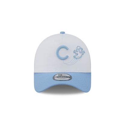 Chicago Cubs Chrome Ghost 9FORTY A-Frame Snapback Hat