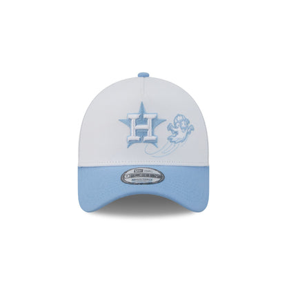 Houston Astros Chrome Ghost 9FORTY A-Frame Snapback Hat