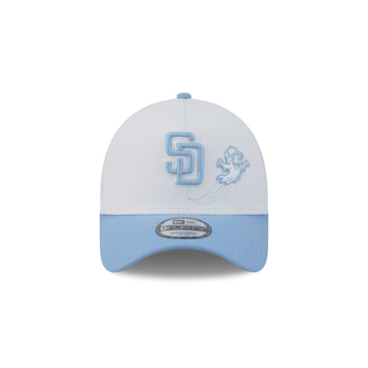 San Diego Padres Chrome Ghost 9FORTY A-Frame Snapback Hat