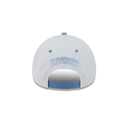 Detroit Lions Chrome Ghost 9FORTY A-Frame Snapback Hat