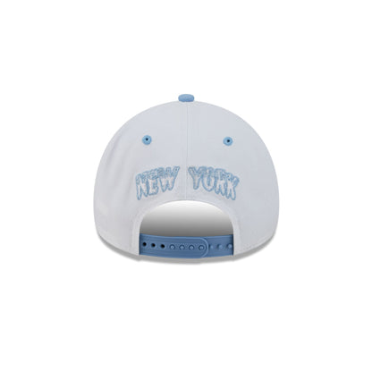 New York Mets Chrome Ghost 9FORTY A-Frame Snapback Hat