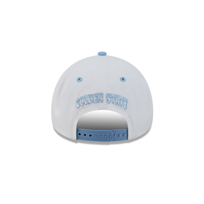 Golden State Warriors Chrome Ghost 9FORTY A-Frame Snapback Hat