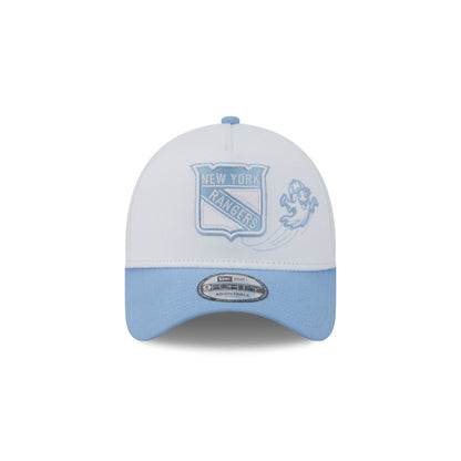 New York Rangers Chrome Ghost 9FORTY A-Frame Snapback Hat