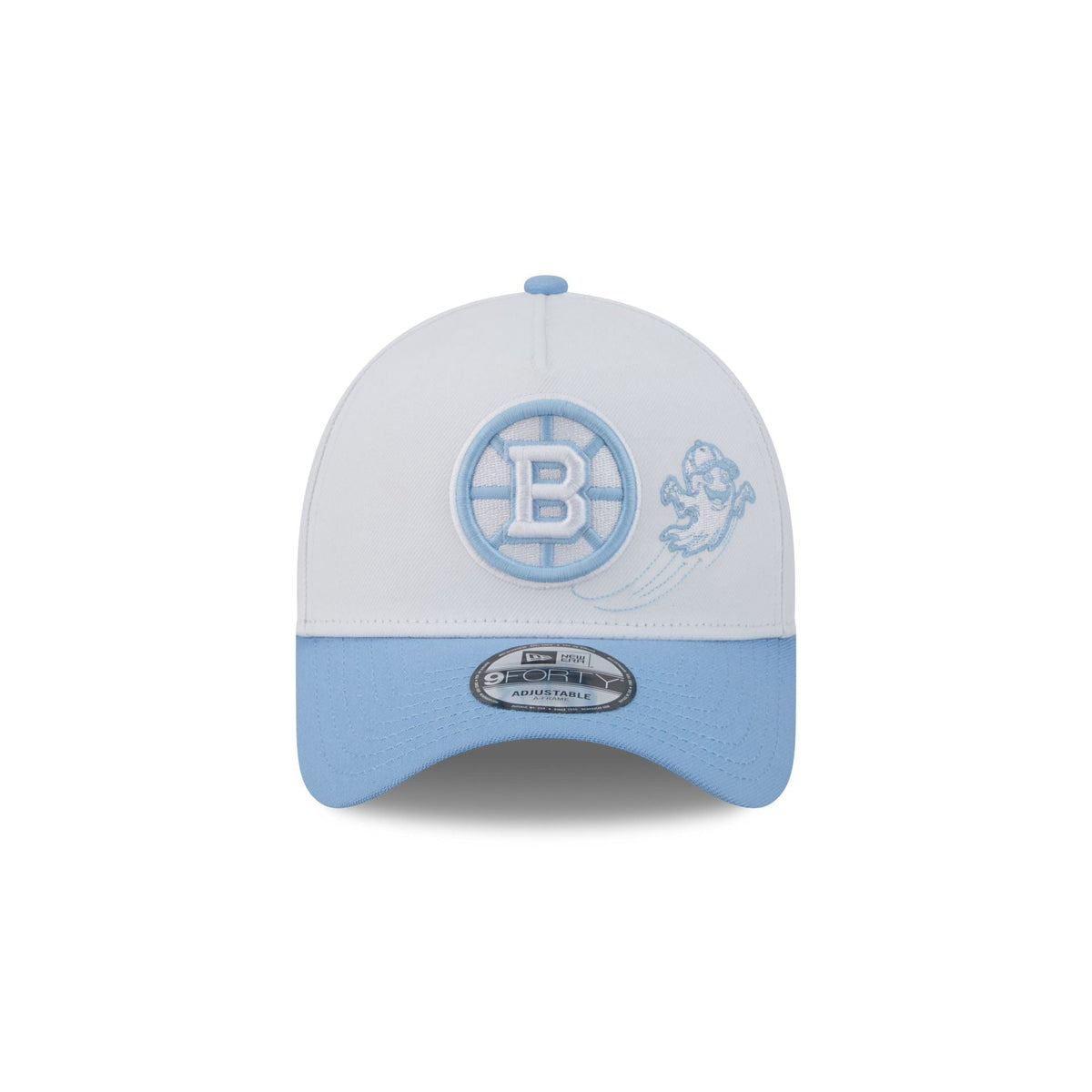 Boston Bruins Chrome Ghost 9FORTY A-Frame Snapback Hat