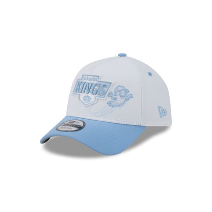 Los Angeles Kings Chrome Ghost 9FORTY A-Frame Snapback Hat