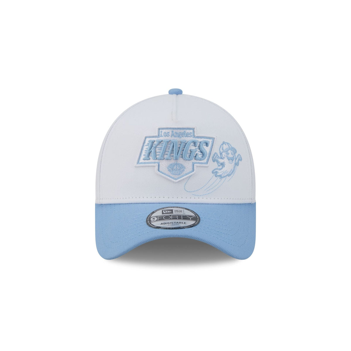Los Angeles Kings Chrome Ghost 9FORTY A-Frame Snapback Hat