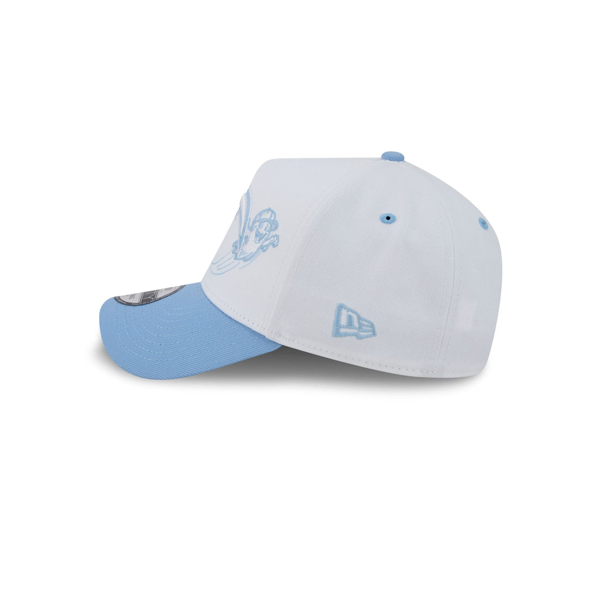 Los Angeles Chargers Chrome Ghost 9FORTY A-Frame Snapback Hat