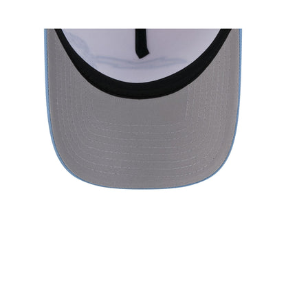 Los Angeles Chargers Chrome Ghost 9FORTY A-Frame Snapback Hat