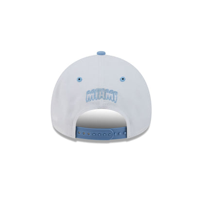 Miami Heat Chrome Ghost 9FORTY A-Frame Snapback Hat