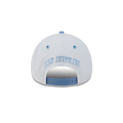 Los Angeles Lakers Chrome Ghost 9FORTY A-Frame Snapback Hat