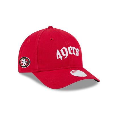 San Francisco 49ers Gothic Font Women's 9FORTY M-Crown Snapback Hat