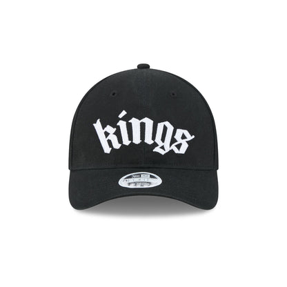 Los Angeles Kings Gothic Font Women's 9FORTY M-Crown Snapback Hat