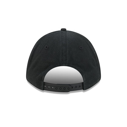 Boston Bruins Gothic Font Women's 9FORTY M-Crown Snapback Hat