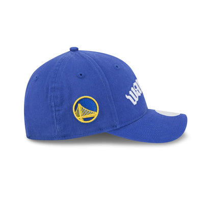 Golden State Warriors Gothic Font Women's 9FORTY M-Crown Snapback Hat