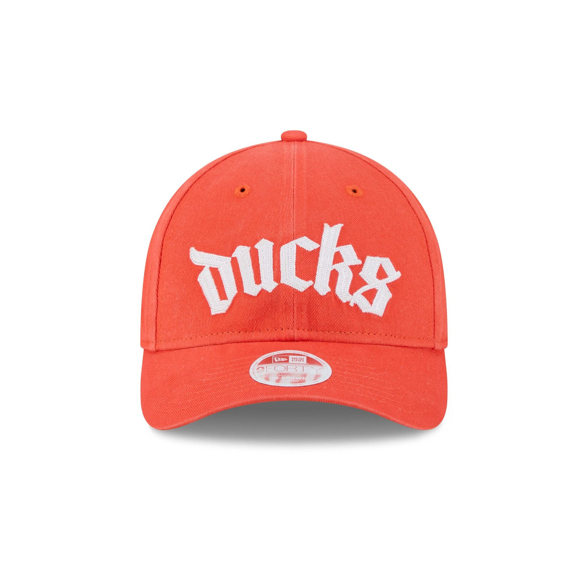 Anaheim Ducks Gothic Font Women's 9FORTY M-Crown Snapback Hat