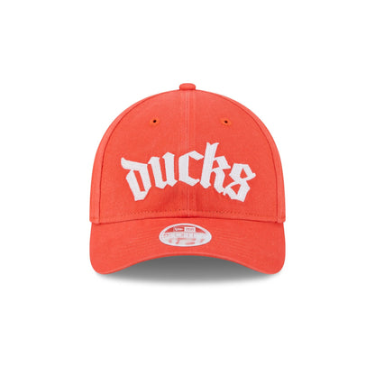Anaheim Ducks Gothic Font Women's 9FORTY M-Crown Snapback Hat