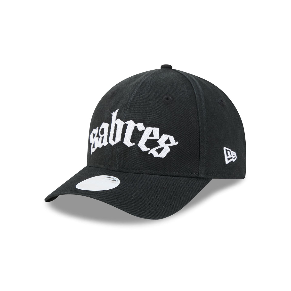 Buffalo Sabres Gothic Font Women's 9FORTY M-Crown Snapback Hat